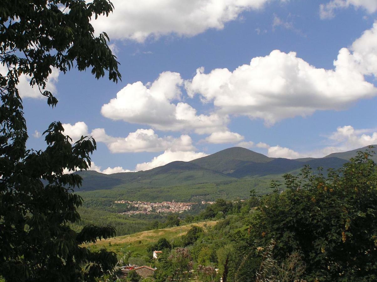 Tenda Glamping Vista Sulla Valle - Podere Di Maggio Santa Fiora Zewnętrze zdjęcie